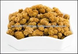 white dried Mulberry